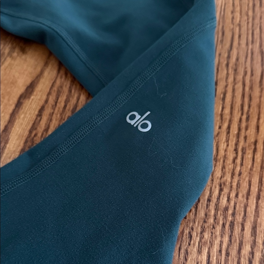 ALO Yoga Deep GreenLeggings -matching bra listed separate - Picture 2 of 9